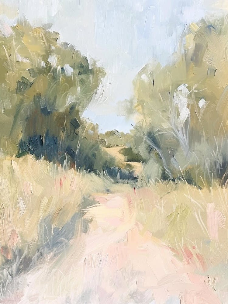 Zoo Austin Texas Oil Painting 1