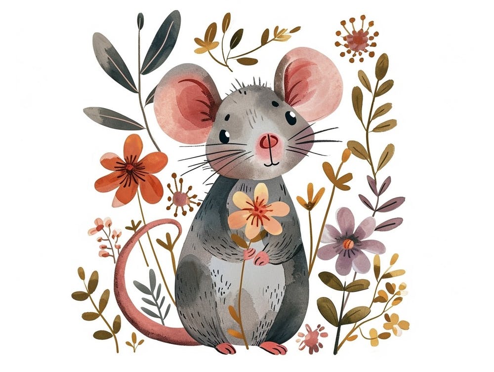 Little Floral Rat 2