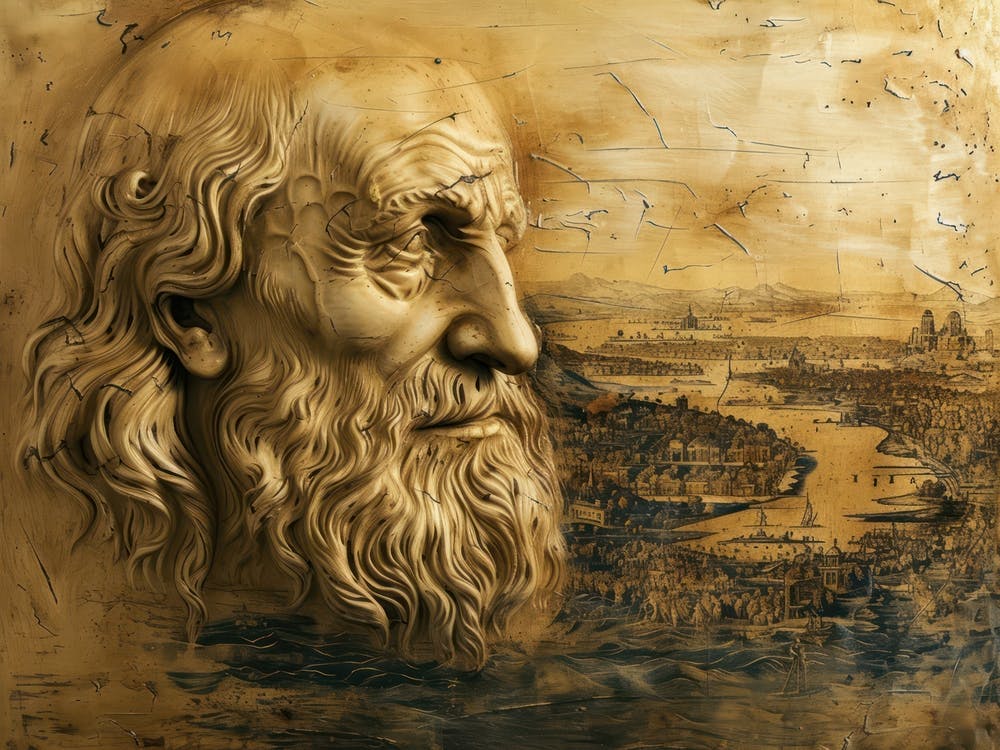 Contemporary Artwork Inspired By Leonardo Da Vinci 2