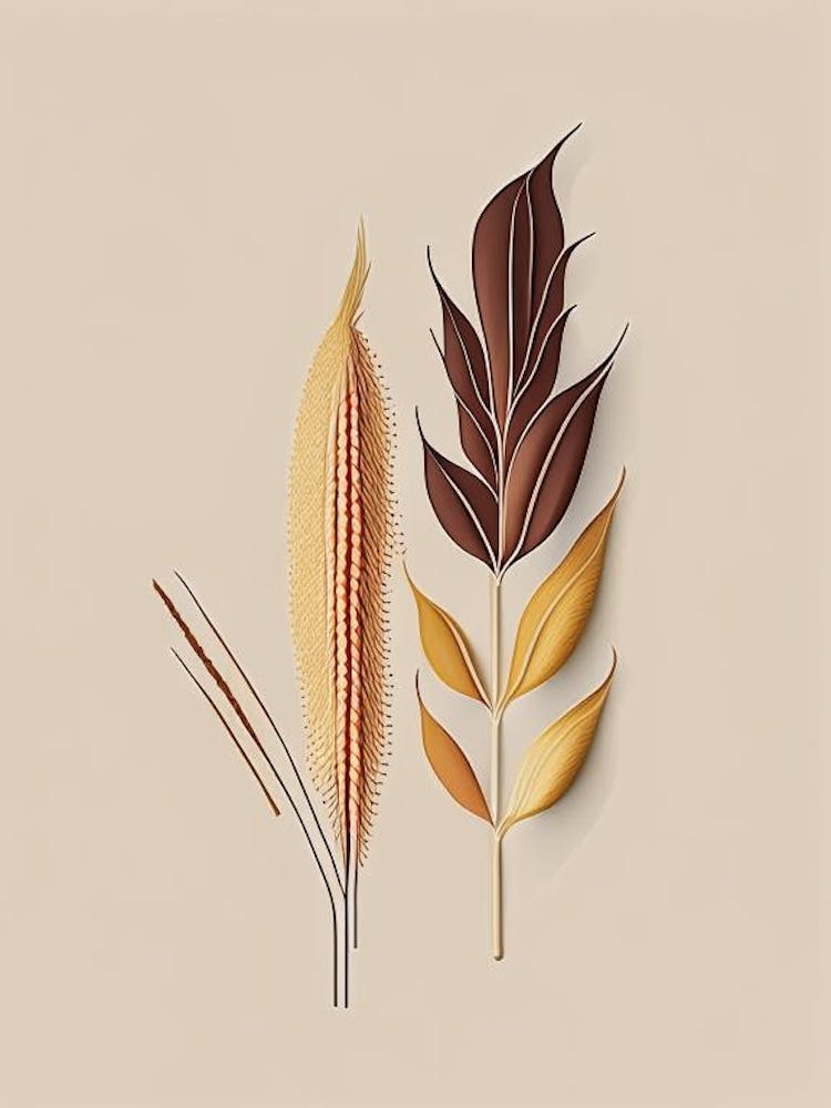Corn Silk Spices And Herbs Retro Minimal 4