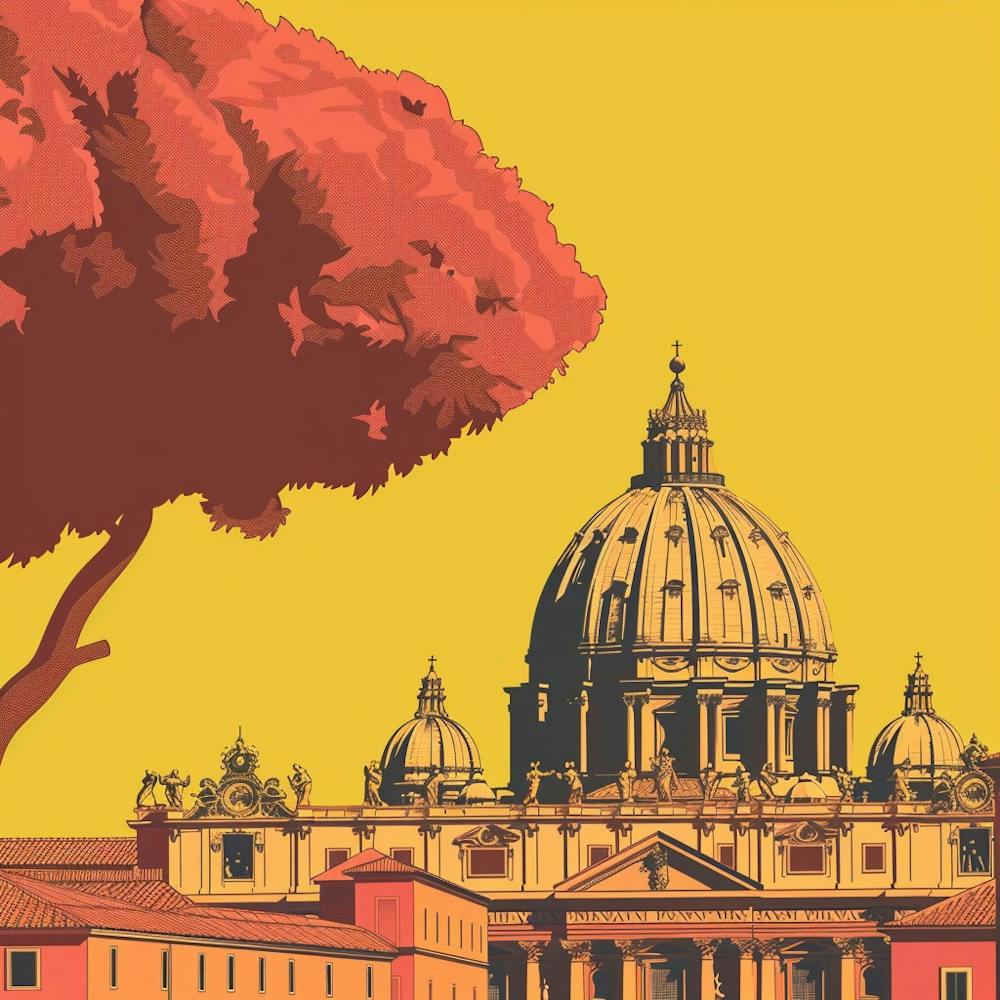 A Vatican City Lofi Illustration 1720444720 2