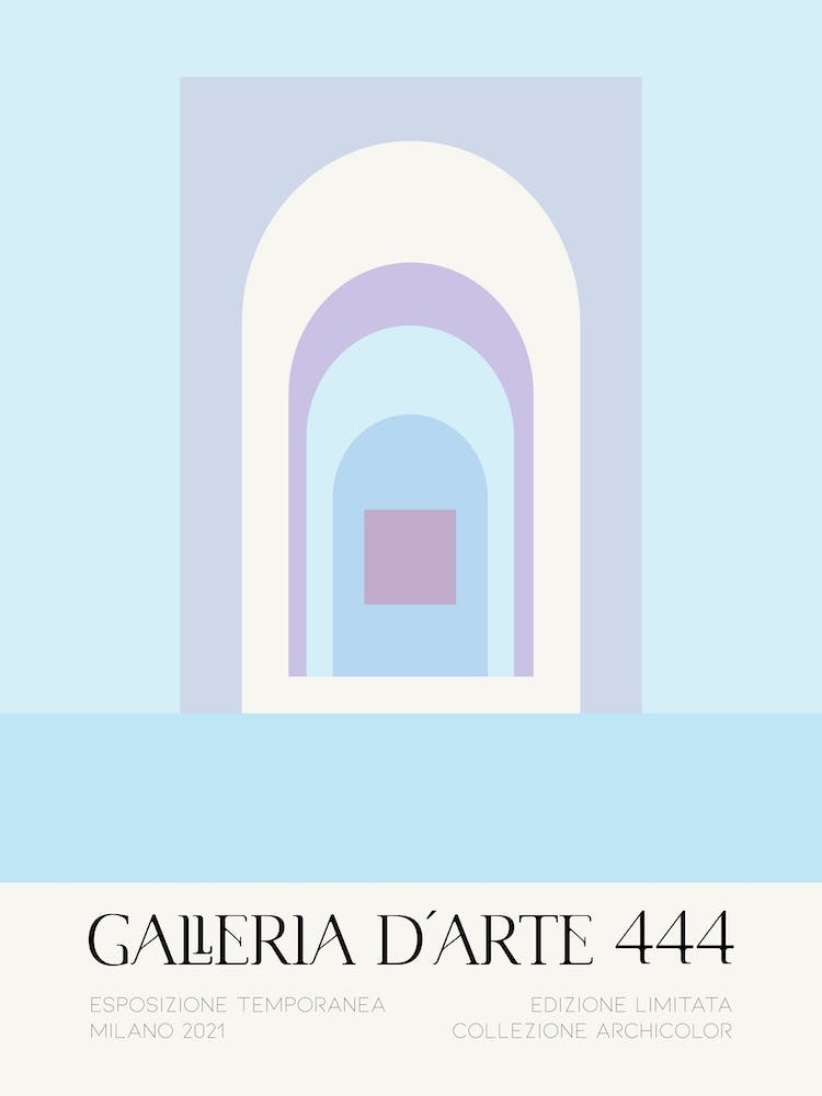 Galleria D'Arte 444 Geometric Arches 4