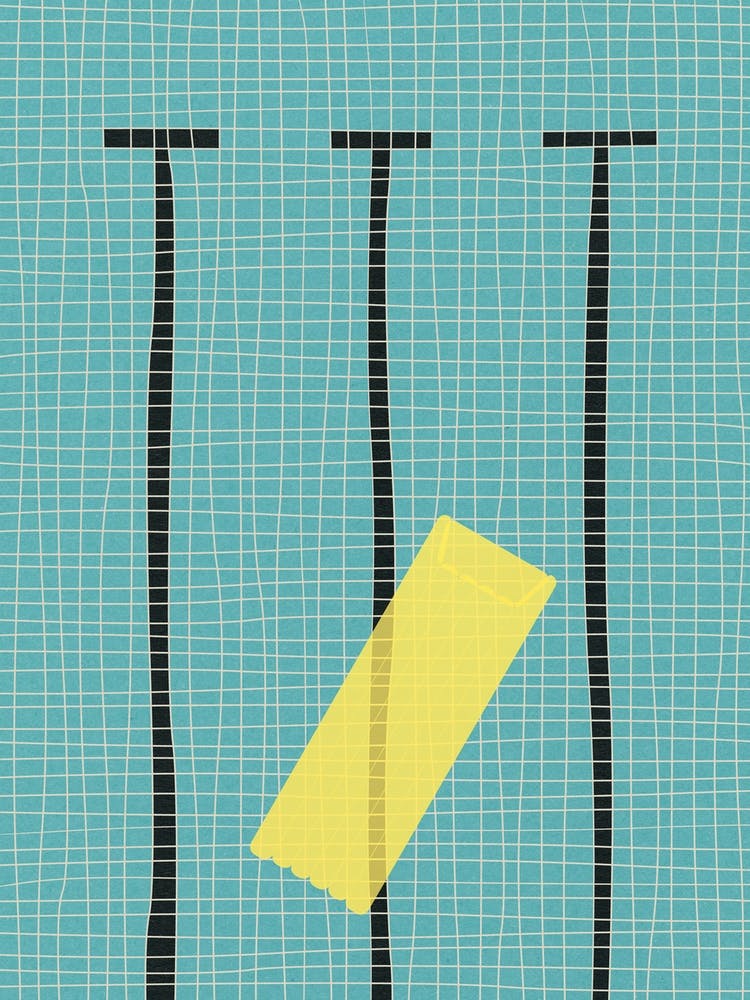 Floating In The Pool