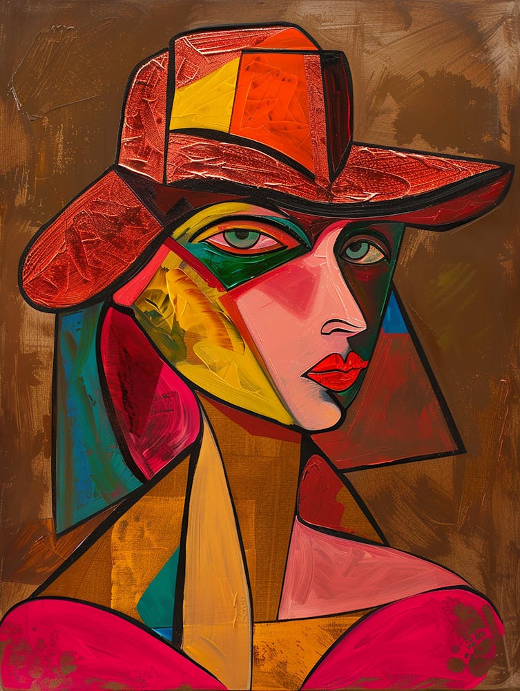 Woman In A Hat 3