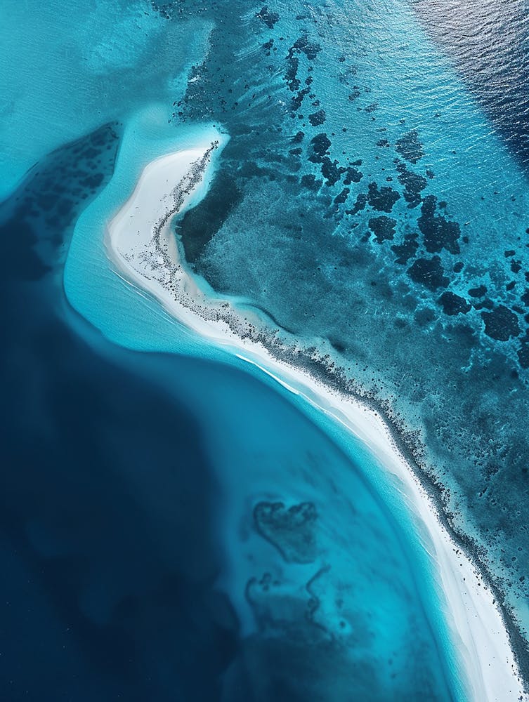 Aerial View Of The Bahamas