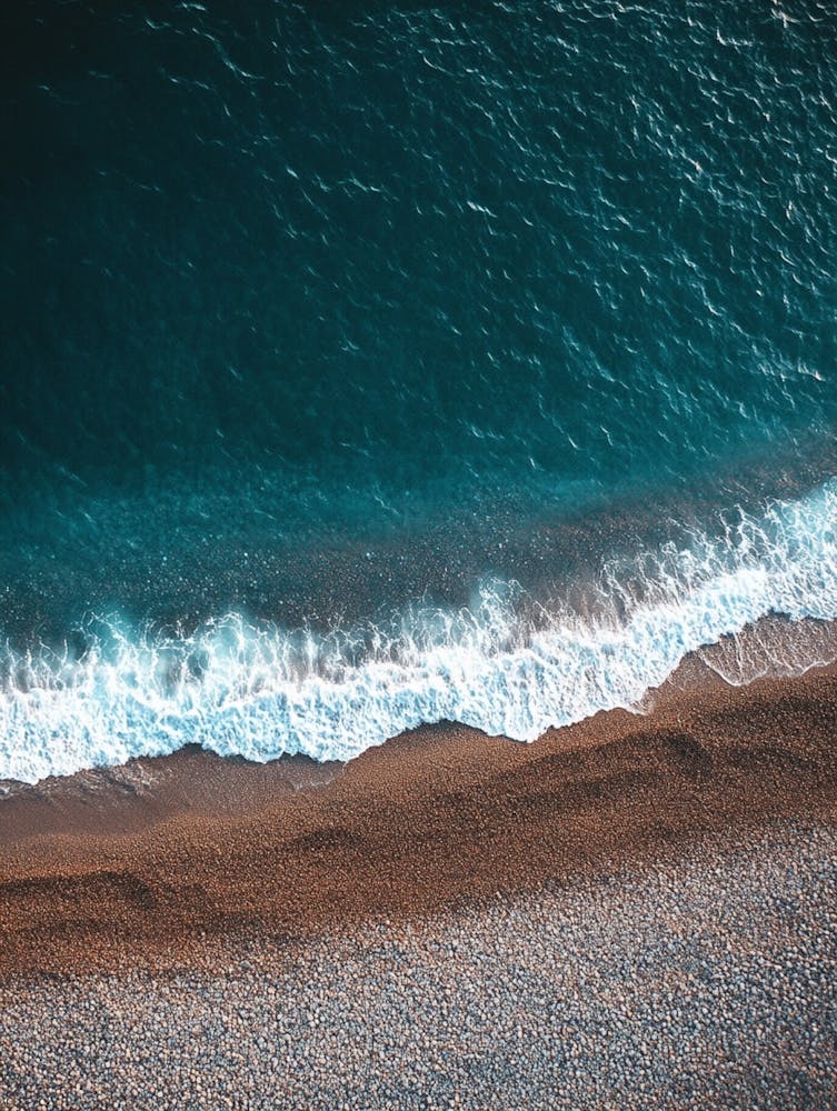Aerial View Of A Beach 81