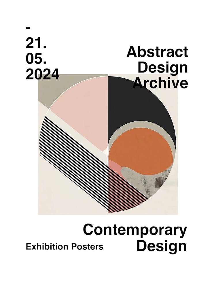 Abstract Design Archive Poster 10