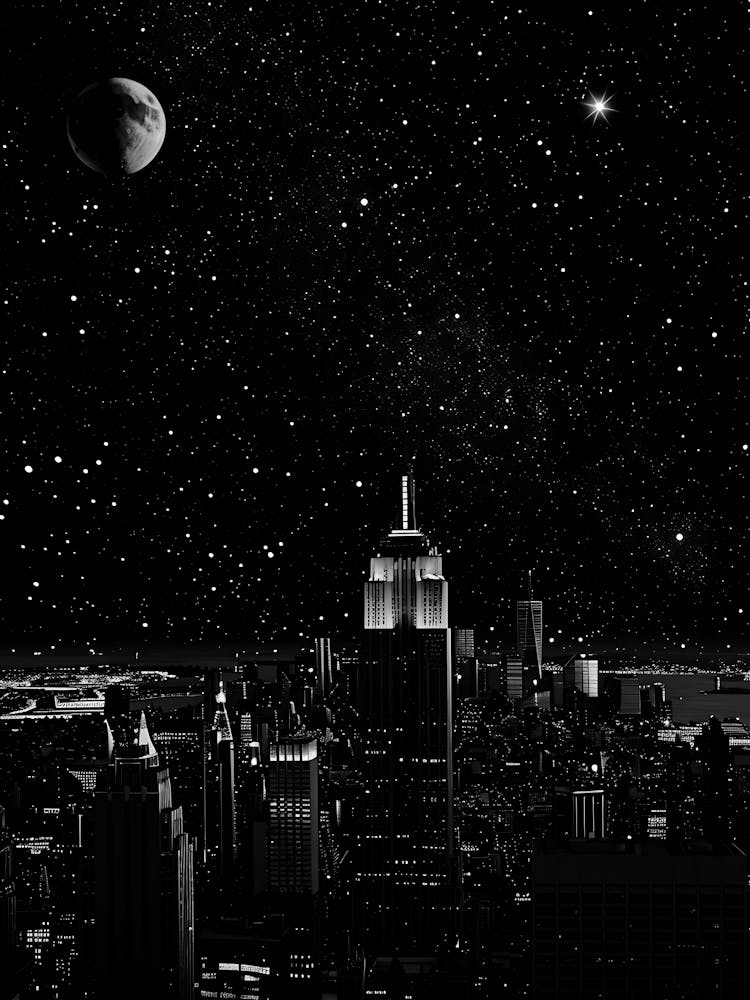 New York City At Night 1