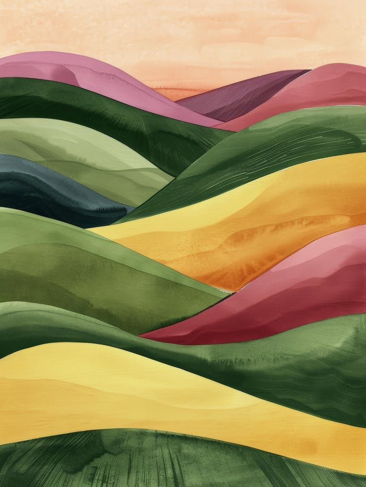 Watercolor Landscape Painting 1