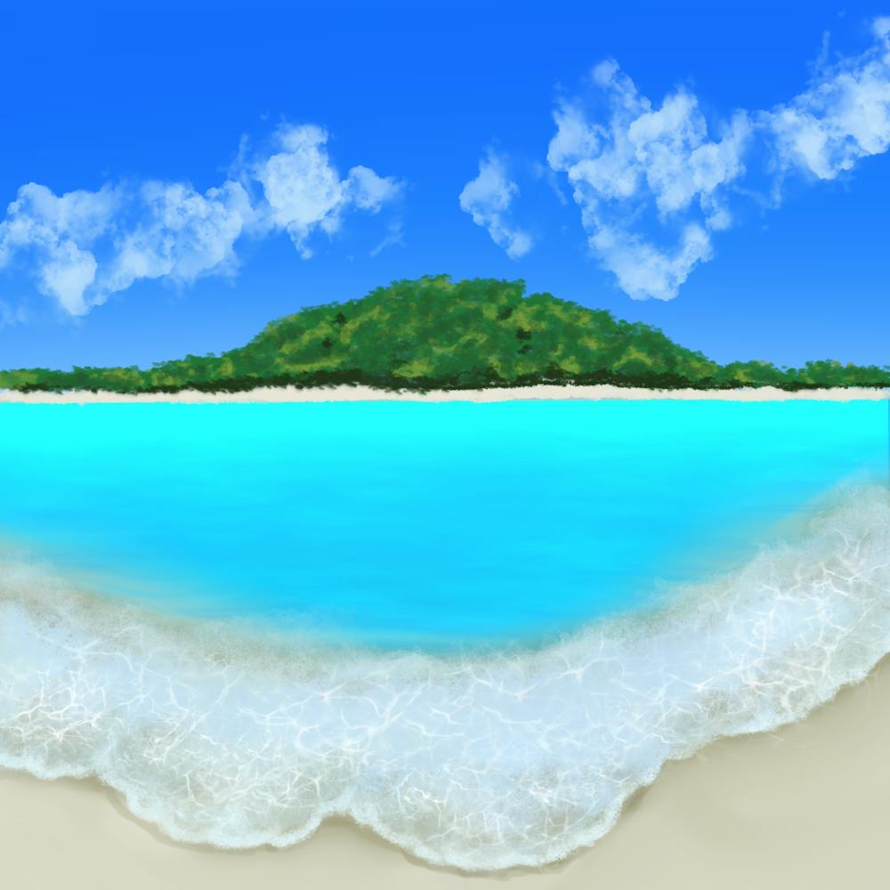 BEACH LANDSCAPE