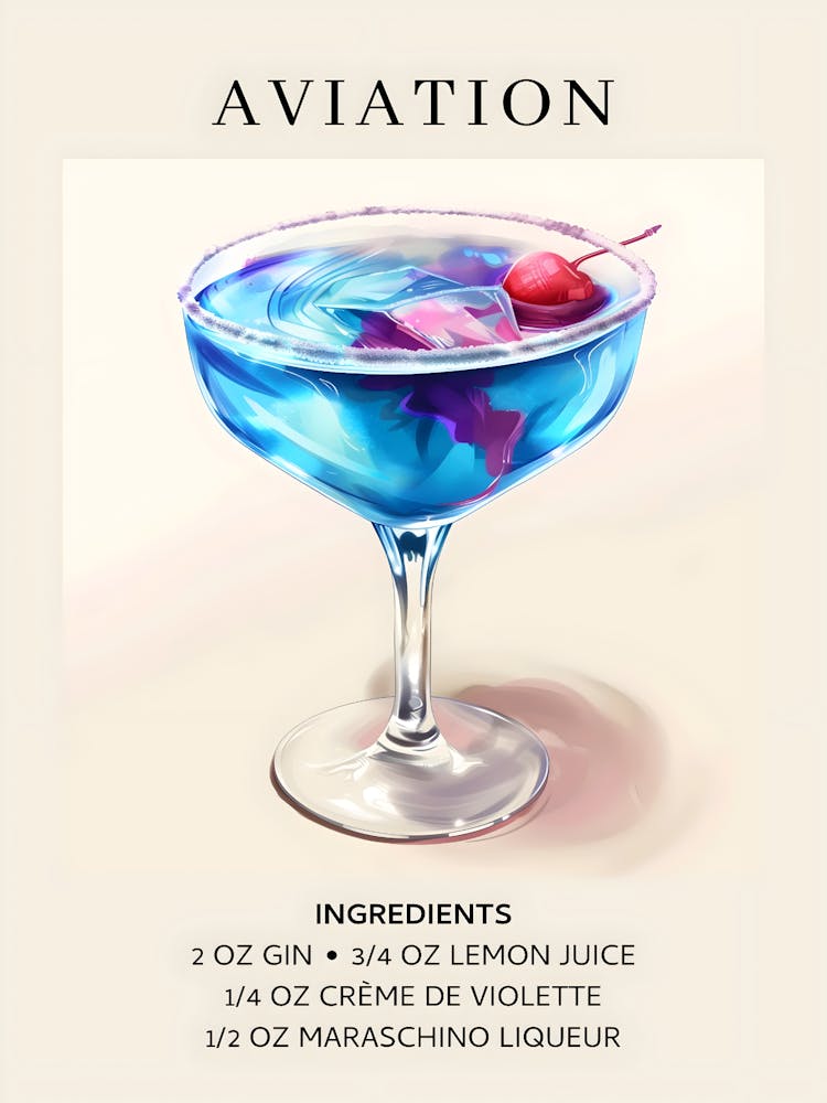 Aviation Cocktail