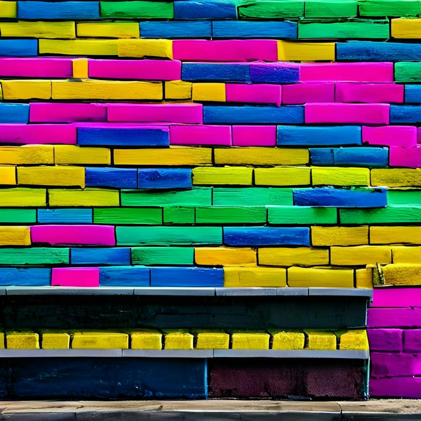 Scrambled Color Wall