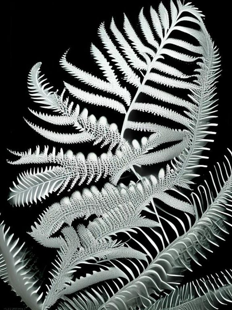 Silver Lace Fern Vibrant