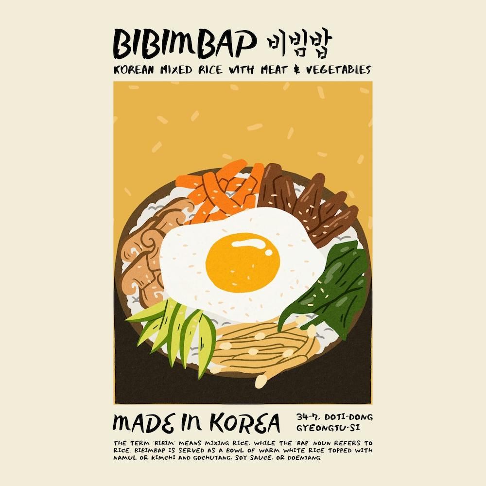 Bibimbap Carré