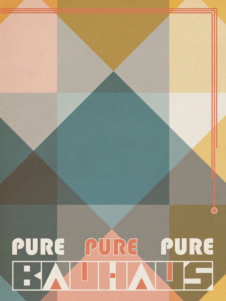 Bauhaus Pastel Tartan