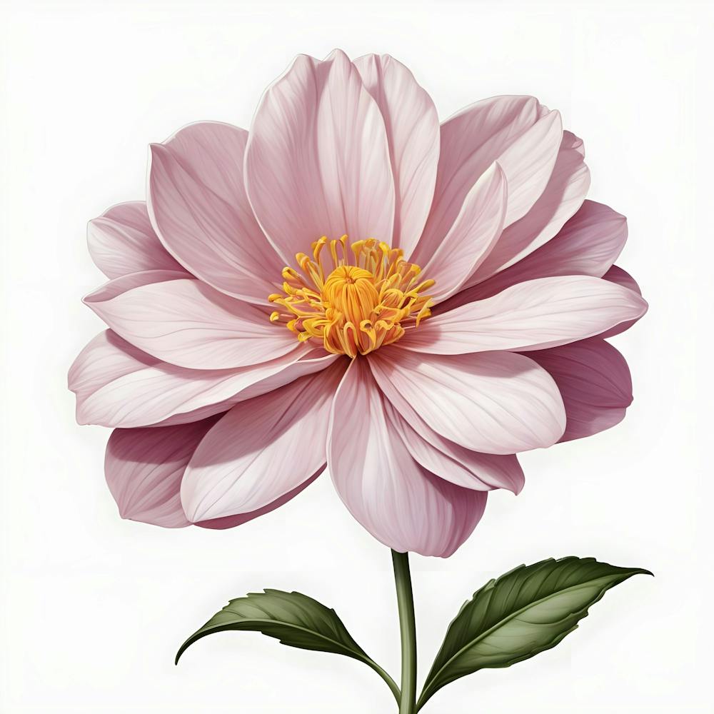 Pink Flower Art