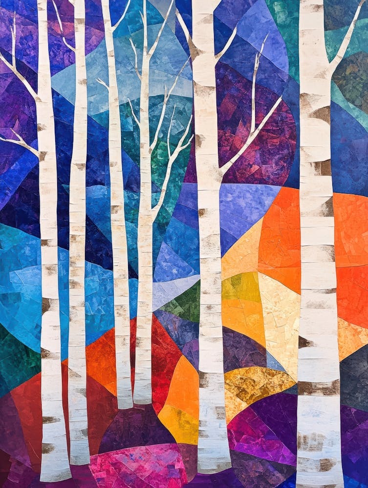 Birch Trees 13
