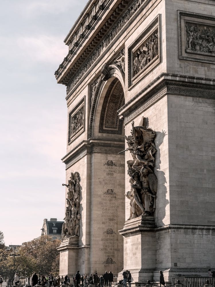 Paris Travel Poster - Arc de Triomf_2156239
