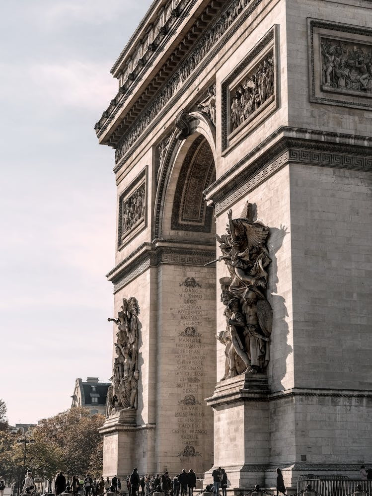 Paris Travel Poster - Arc de Triomf_2156239