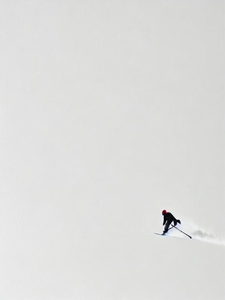 Chapelco, Argentinien Minimalistisches Skiposter
