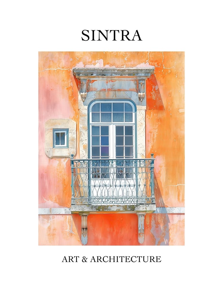 Sintra Travel And Architecture Poster 3