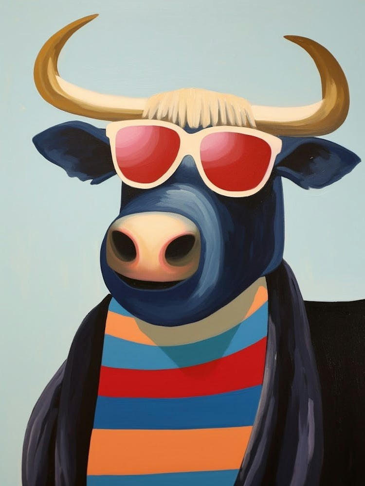 Little Buffalo 2 Wearing Sunglasses