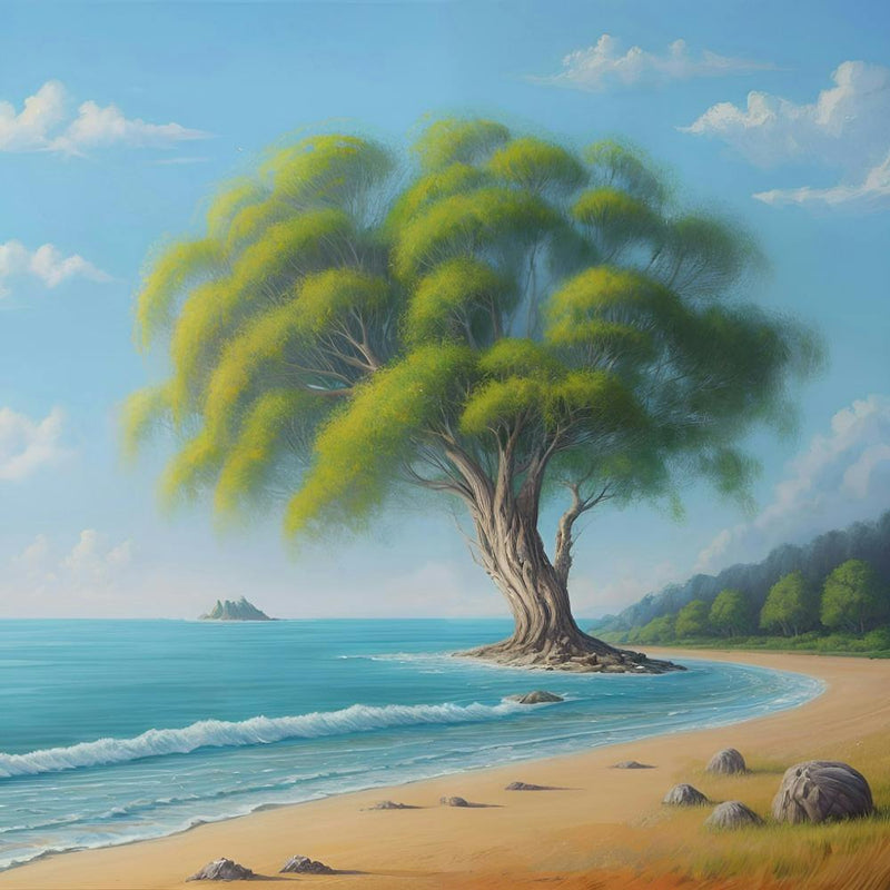 Tree On The Beach