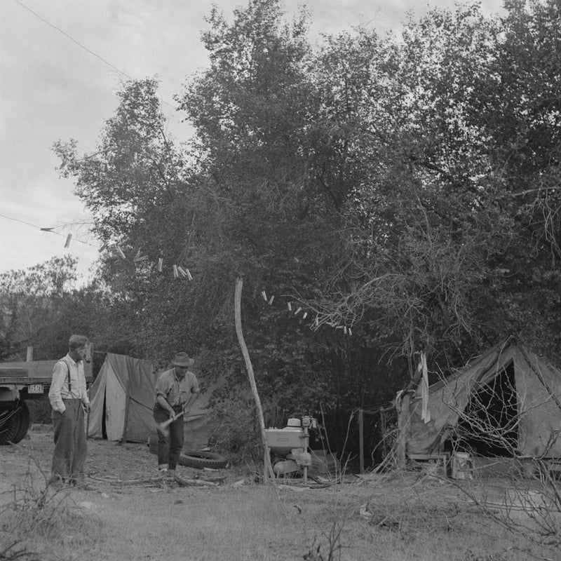 Untitled Photo, Possibly Related To Grant County, Oregon, Mining Prospectors Camp By Russell Lee
