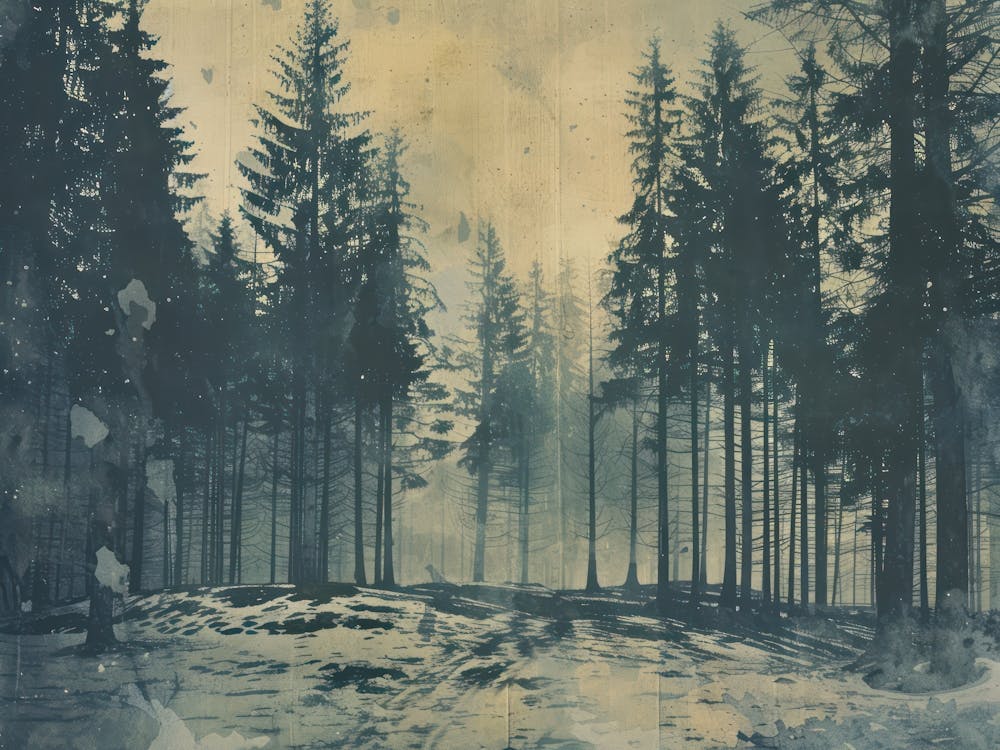 Landscape Forest Illustration 4
