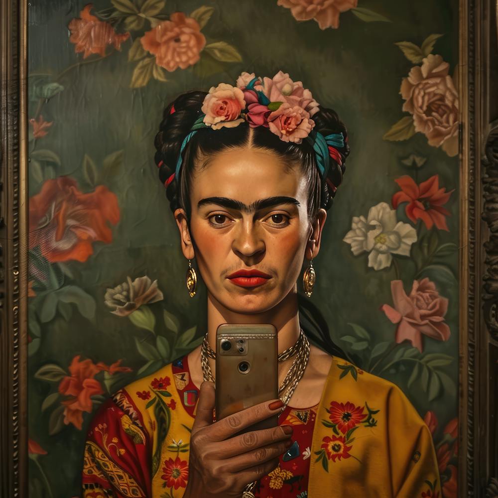 Frida Takes a Selfie Series 5