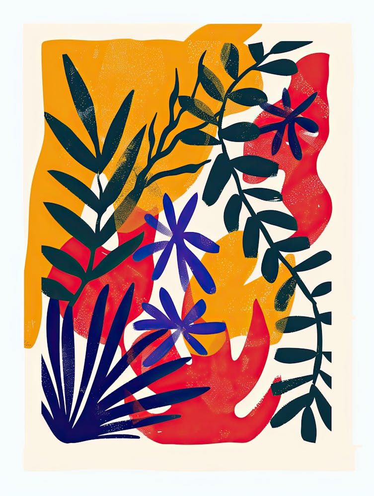 Sunlit Tropics Matisse Style