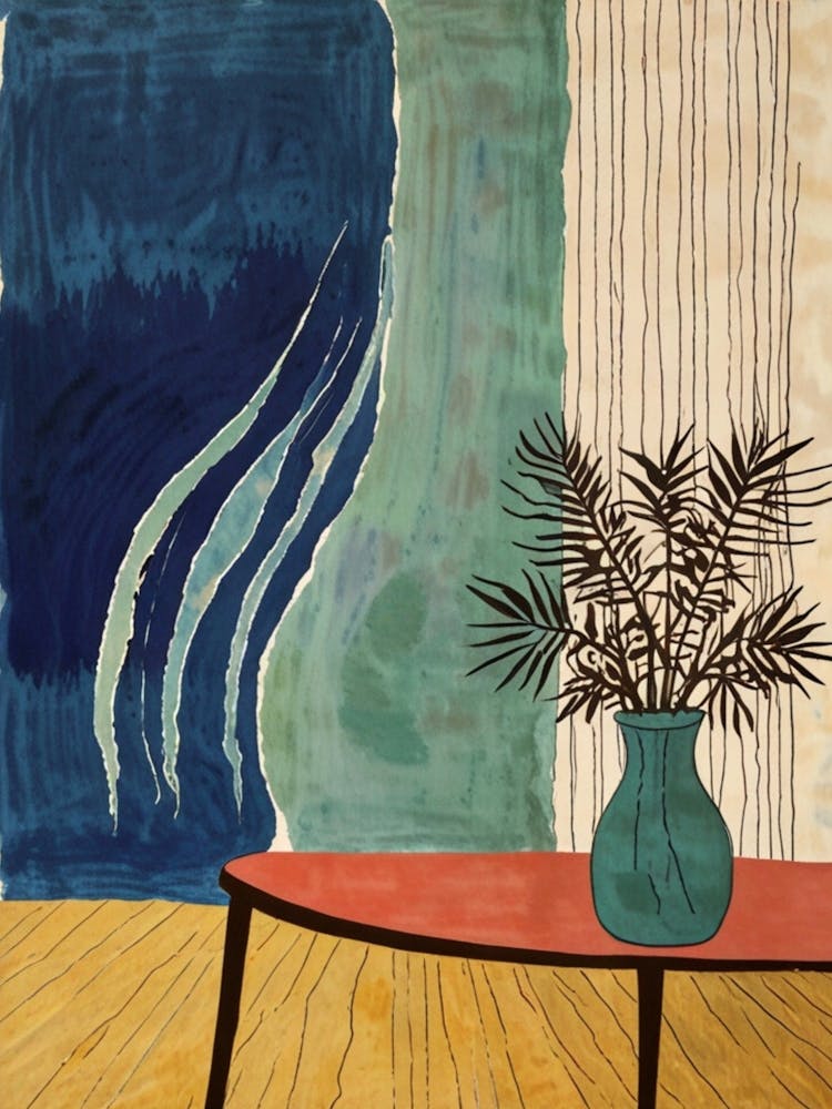 Vase in einem Raum