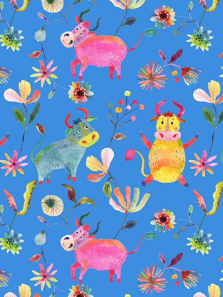 Oxen Oxytocin Blue