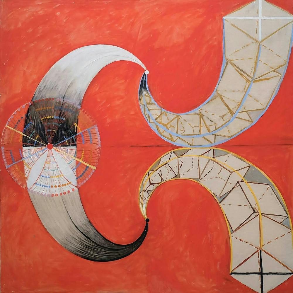 Hilma af Klint - The Swan, No. 09, Group IX-SUW
