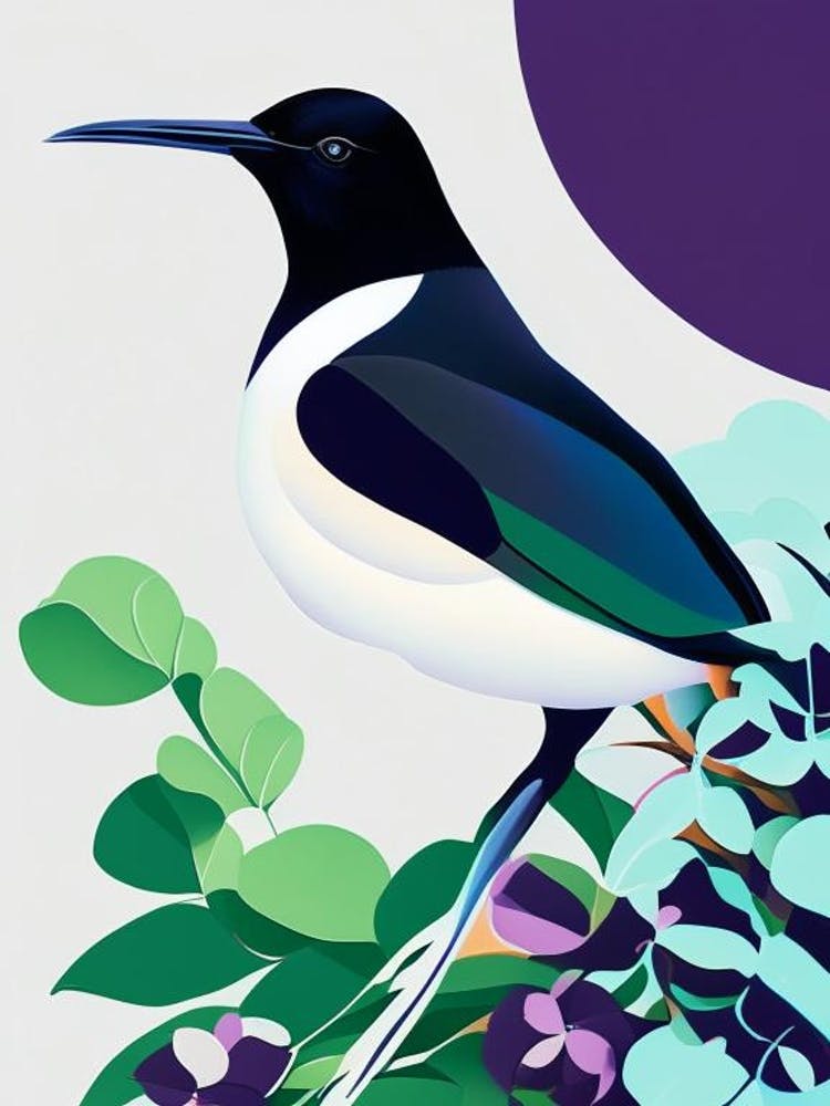 Magpie Pop Matisse 2 Bird
