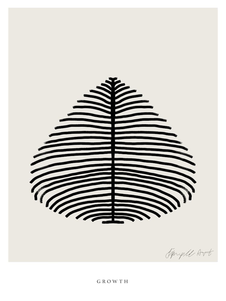 Simple art line no 6