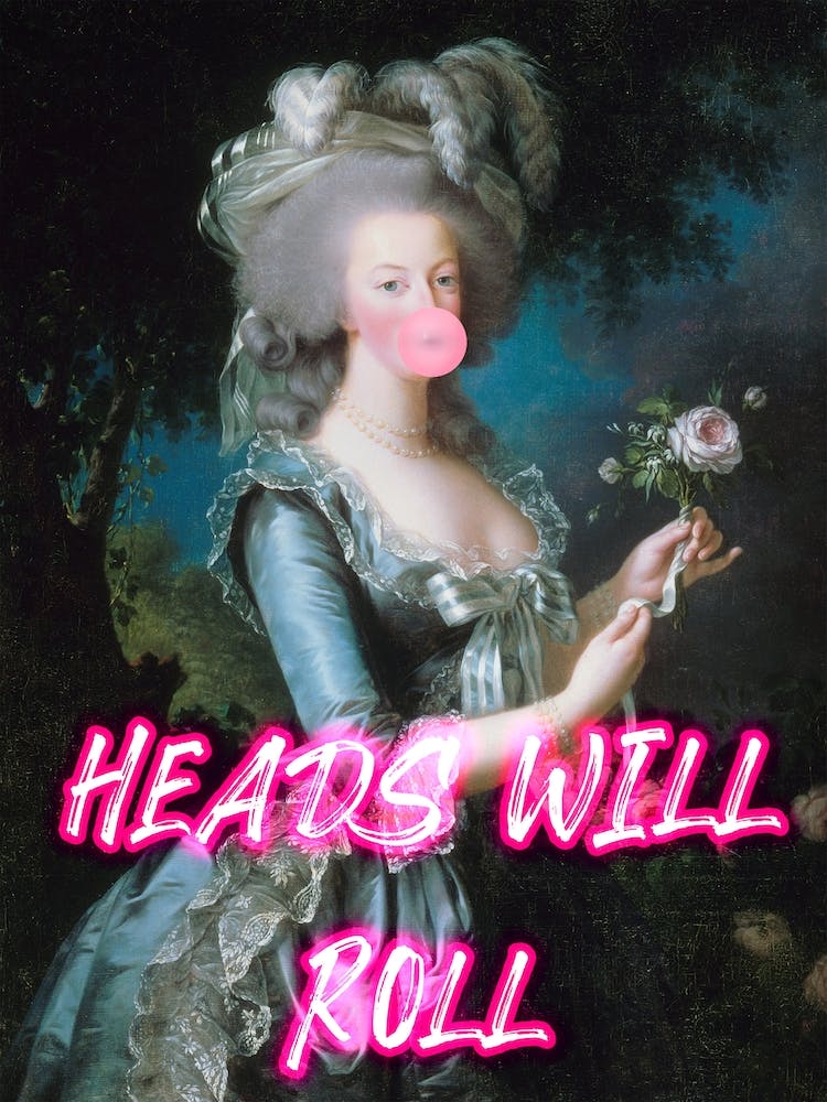 Marie Antoinette Neon Bubble Gum