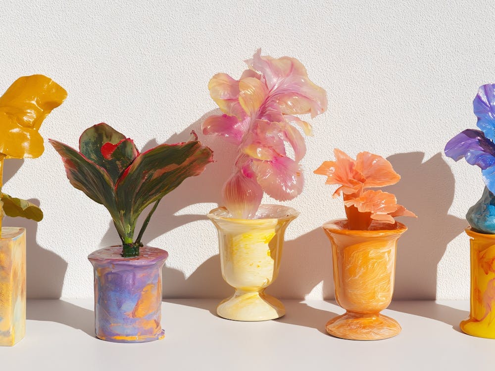 Vases Of Flowers