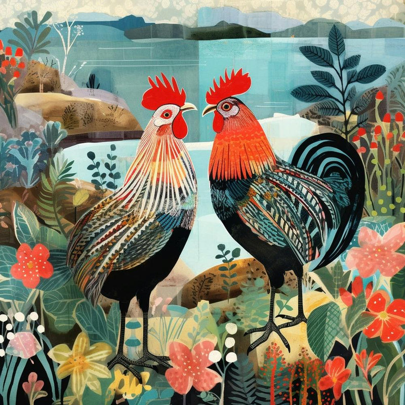 Vogel In Der Natur Huhn 5