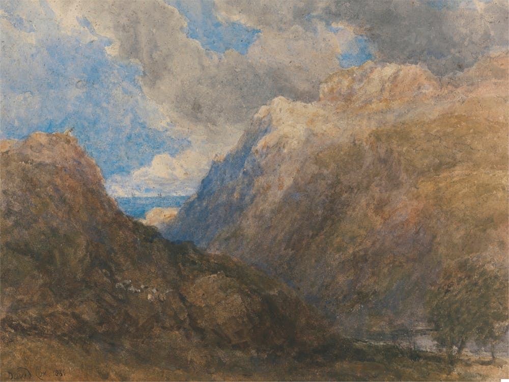 Penmanmawr, David Cox