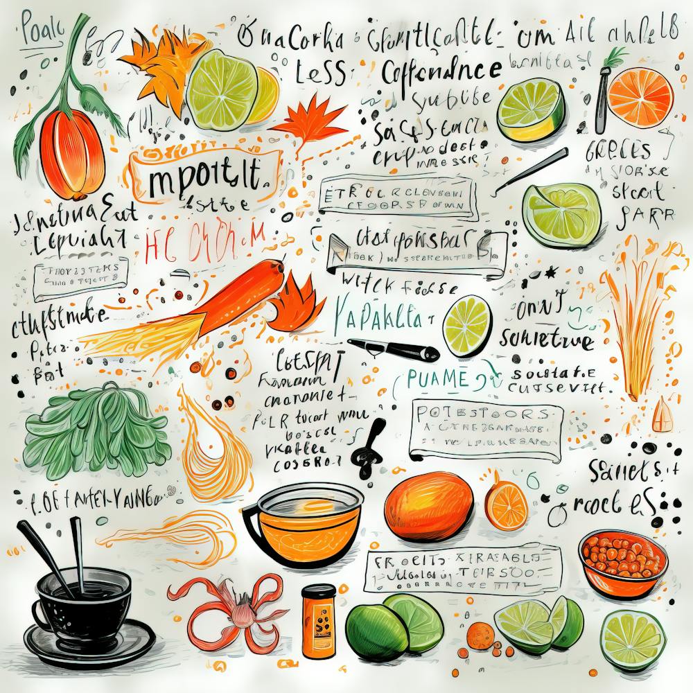 Cooking Recipes Sketchnote 11