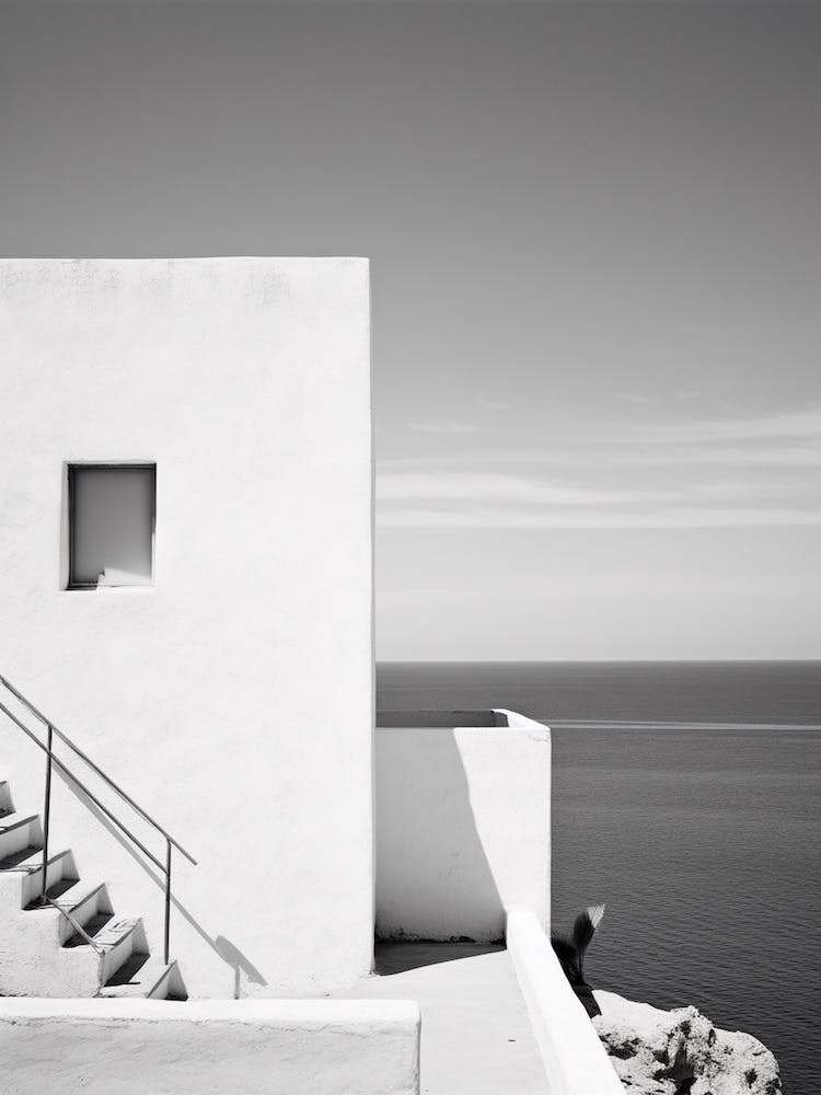 Ibiza, Spain, Black And White Analogue Photography 4