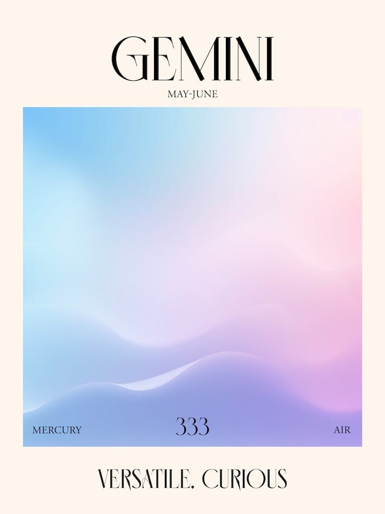 Gemini 1 Zodiac Sign