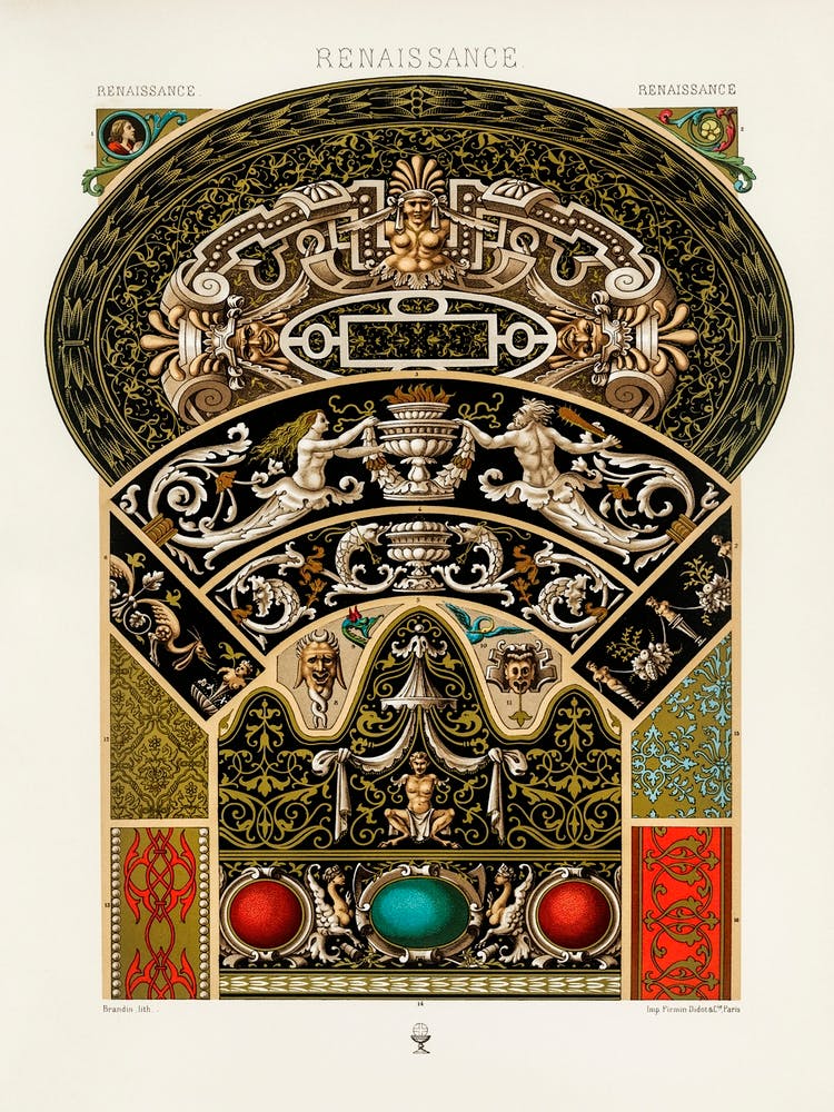 Renaissance Pattern, Albert Racine 4