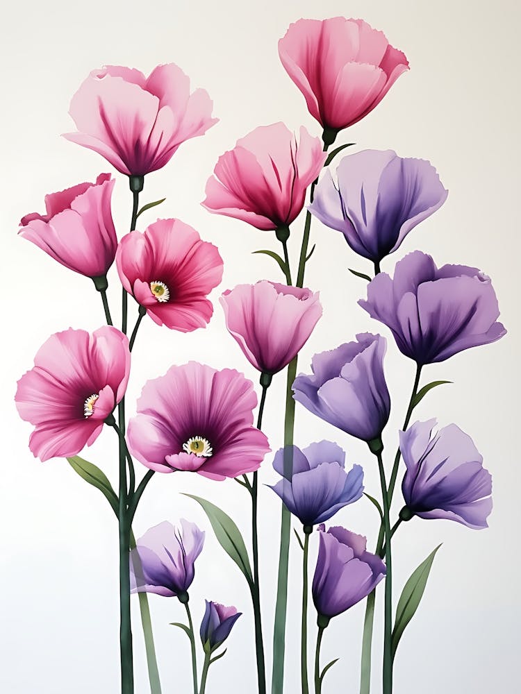 Minimal Floral Structure For Peaceful Interiors