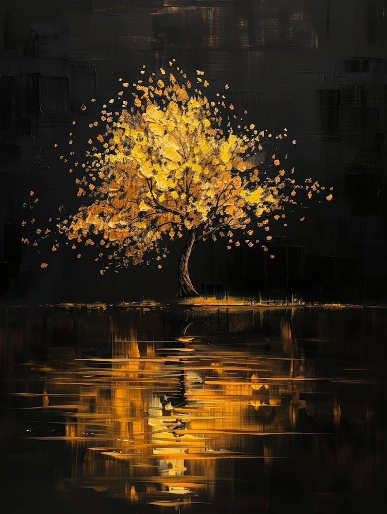 Arbre Dans L'Eau 4