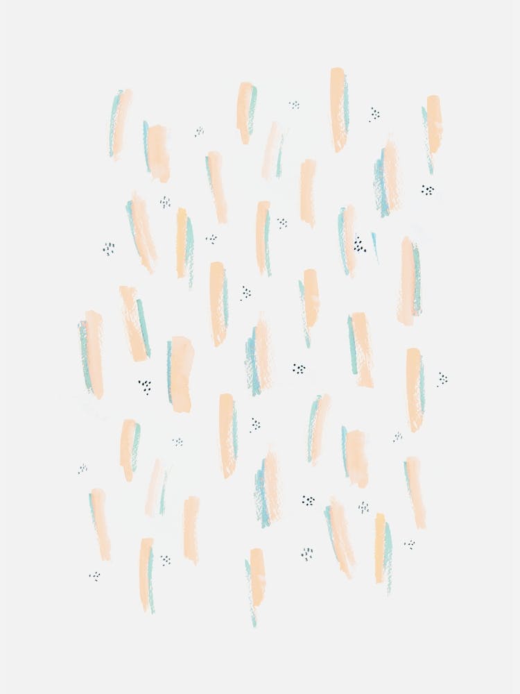 Abstract Peach Lines