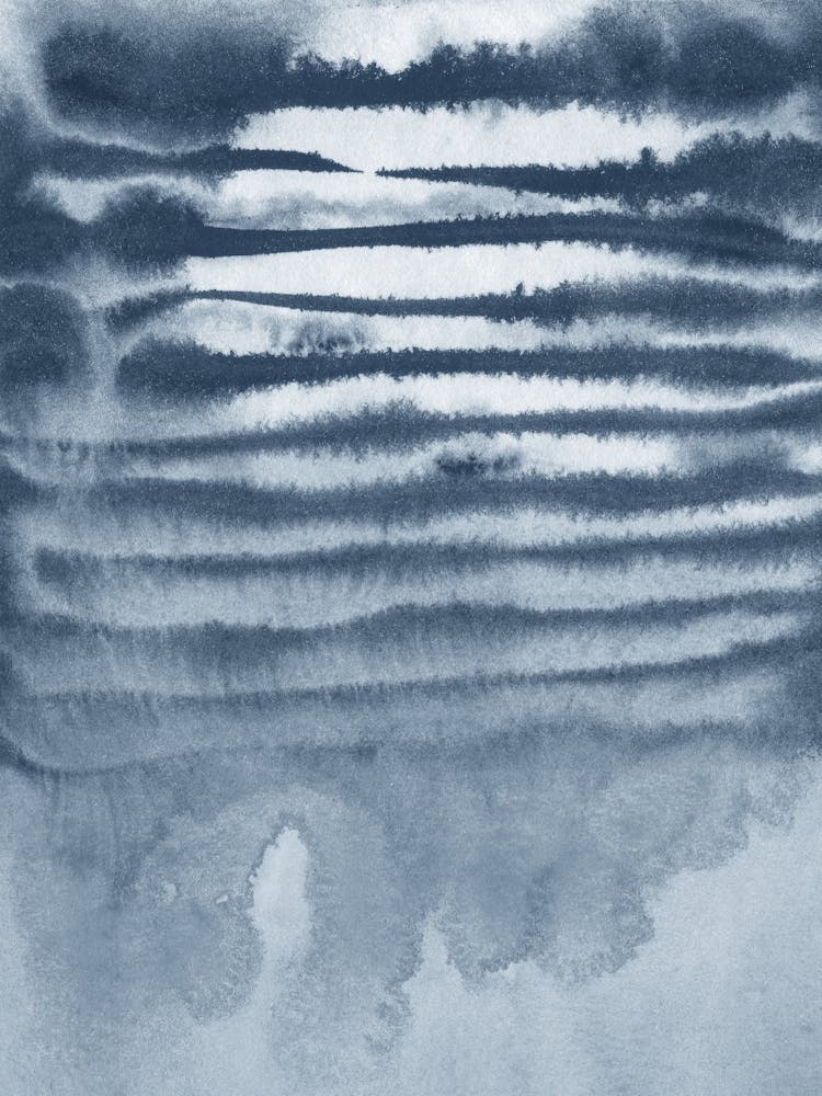 Watercolor Art 'Flowing Moments' No 63