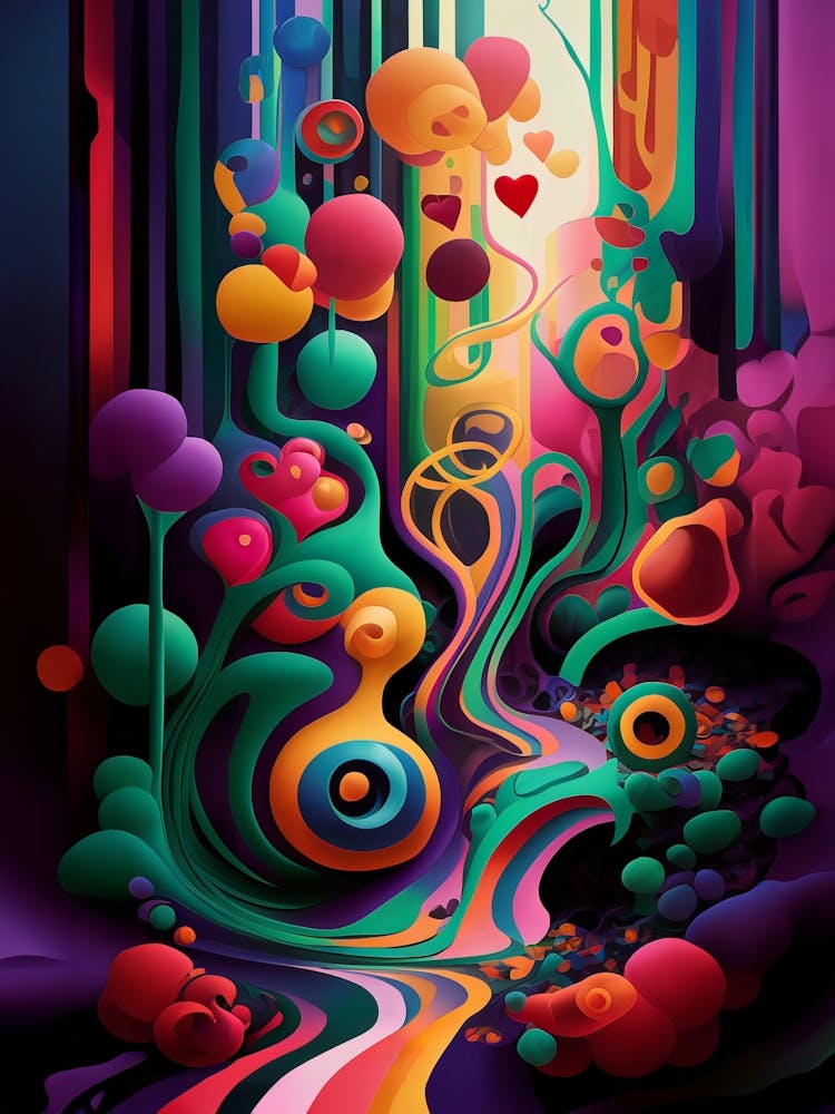 The Vividly Surreal Forest