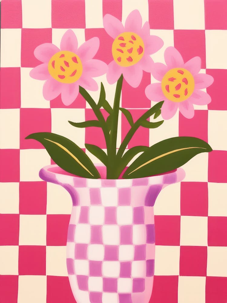 Snapdragons Flower Vase 3